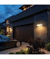 V-Tac 10W LED vegglampe - Hvit, IP65, Cree chip, 3000K, 6 års garanti