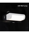 V-Tac 10W LED vegglampe - Hvit, IP65, Cree chip, 3000K, 6 års garanti