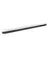 120cm 36W vanntett komplett LED-armatur - IP65, sort, 5000K, gjennomgangskoblet