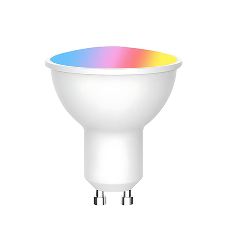 V-Tac 5W Smart Home LED pære - Tuya/Smart Life, Google Home, Amazon Alexa kompatibel, GU10 Spot