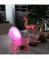 Oppladbar RGB+CCT halvkule bord/nattlampe - Hvit, Tuya Smart/Smart life, IP20 innendørs