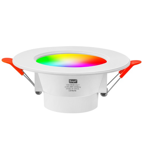 6 stk. 5W Smart Home LED downlight - Bluetooth, fjernkontroll