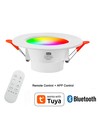 4 stk. RGB+CCT Smart Home downlight - 5W LED, Bluetooth, fjernkontroll
