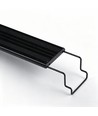 75-93 cm akvariearmatur - 22W LED, hvit/blå/rød/grønn/lilla, justerbar lengde, IP66