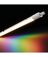 150cm HICRI PRO sensorarmatur 46W - Gjennomgangskoblet, mikrobølgesensor, RA93, 130lm/W, IP65