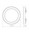 18W Taklampe, 3CCT - Ø217 mm, innebygd lyskilde