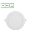 9W Dure 3 LED taklampe - CCT, IP54, Ø128mm, hvit, 110° spredning