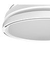 Taklampe m. skjult vifte - RA90, CCT, 60W, hvit