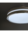 Taklampe m. skjult vifte - RA90, CCT, 60W, hvit