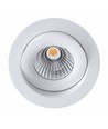 EVA 6 LED innfellingsspot 6W Triac dimbar - 3000K, Ra98, Hvit
