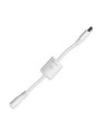 Touch sensor til LED strips, 12V - Max 24W, dimbar, hvit, IP20, Jack stikk tilkobling