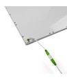 60x60 LED-panel 36W - UGR19, inkl. Philips-driver, hvit kant