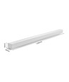 120cm 38/32/24W lysskinne - CCT, Hvit, taklampe til kontor, inkl. wireoppheng