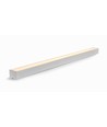 120cm 38/32/24W lysskinne - CCT, Hvit, taklampe til kontor, inkl. wireoppheng