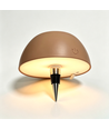 Oppladbar LED flaskelampe - Kaffefarget, CCT, touch dimbar, IP54 utendørs