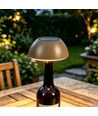 Oppladbar LED flaskelampe - Kaffefarget, CCT, touch dimbar, IP54 utendørs