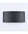 6W CUBIC PRO vegglampe - IP65, sort, viderekobling, justerbar, firkantet, opp/ned, utendørs, inkl. lyskilde