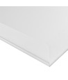 120x30 bakbelyst panel 40W - UGR19, RA90, IP40, hvit kant, 5 års garanti