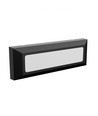 6W LED trappelys, CCT - 3 lysfarger, IP54, sort, utendørs vegglampe