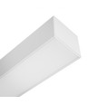 60cm Kontorlampe, Justerbar Watt og CCT - 3 lysfarger, 10W/15W/20W, 5 års garanti, hvit