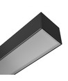 60cm Kontorlampe, Justerbar Watt og CCT - 3 lysfarger, 10W/15W/20W, 5 års garanti, sort