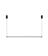 86cm dimbar spisestuelampe - Svart, 11W LED, inkl. wireoppheng