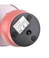 Oppladbar LED bordlampe - Rosa, Ø15cm, 22cm høy, touch dimbar, 3-i-1, IP20 innendørs