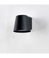 GU10 vegglampe - Sort, IP65, inne/ute, uten lyskilde