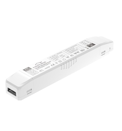 Eaglerise 80W / 24V DC dimbar strømforsyning - 3.3A, IP20, DALI+push, flicker free