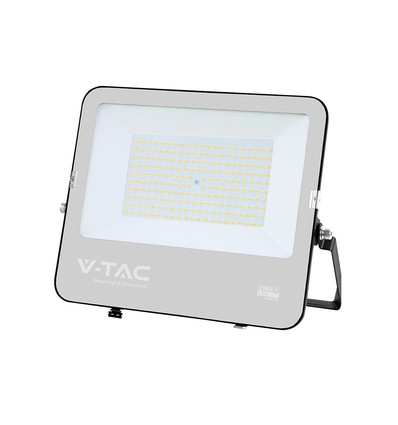 150W LED lyskaster, Slimline - 135lm/W, CREE chip, IP65, sort hus, 6 års garanti
