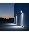 150W LED lyskaster, Slimline - 135lm/W, CREE chip, IP65, sort hus, 6 års garanti