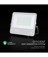 150W LED lyskaster, Slimline - 135lm/W, CREE chip, IP65, sort hus, 6 års garanti