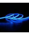 5m 9W/m Blå Slim COB strip - 230V, IP67 vanntett, 296 LED, kan klippes hver 10cm