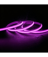 5m 9W/m Lilla Slim COB strip - 230V, IP67 vanntett, 296 LED, kan klippes hver 10cm
