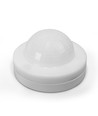 PIR bevegelses- og lyssensor 2000W - Hvit, innebygd sensor