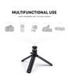 11-17cm Tripod stativ til lys og foto, justerbar topp