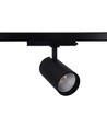 25-30W 3-faset CCT Triac skinnespot - RA98, justerbar CCT & watt, Svart