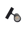 25-30W 3-faset CCT Triac skinnespot - RA98, justerbar CCT & watt, Svart