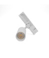 10-14W 3-faset CCT Triac skinnespot - RA93, justerbar CCT & Watt, hvit