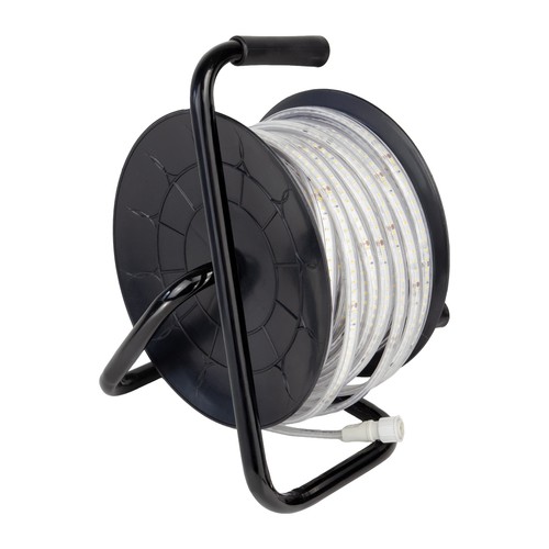 25m rull 8W/m LED-strip - 120 LED pr. meter, IP65, 4000K, 600lm/m, 8mm bredde