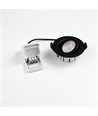 7W RA96 CCT + DimToWarm downlight til isolering - Dimbar, Hull: Ø6,8 cm, Mål: Ø8,3 cm, sort