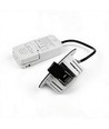 7W RA96 CCT + DimToWarm downlight til isolering - Dimbar, Hull: Ø6,8 cm, Mål: Ø8,3 cm, sort