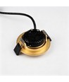 7W Ø8,3cm DimToWarm+CCT innfellingsspot dimbar RA96 - Hull: Ø6,8 cm, Mål: Ø8,3 cm, Gull