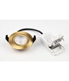 7W Ø8,3cm DimToWarm+CCT innfellingsspot dimbar RA96 - Hull: Ø6,8 cm, Mål: Ø8,3 cm, Gull