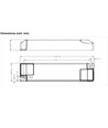 Lifud 30W / 550-700mA dimbar LED-driver - 25-40V, Triac fasedimming, flicker free