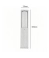 FYRON Bollard hagelampe, Coffee - E27, 61 cm, IP54 utendørs, pullert