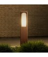 FYRON Bollard hagelampe, Coffee - E27, 61 cm, IP54 utendørs, pullert