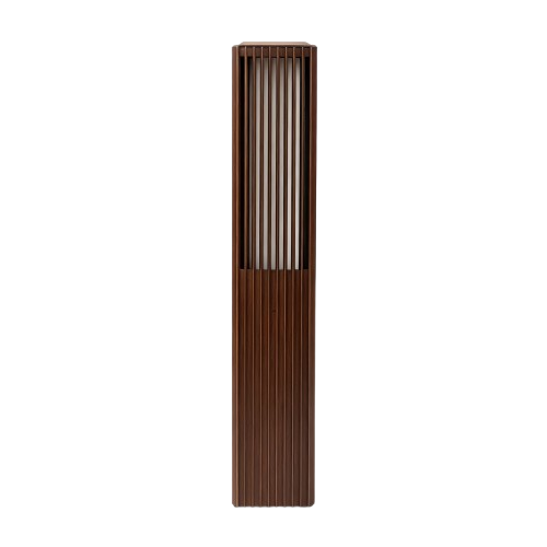 FYRON Bollard hagelampe, Coffee - E27, 61 cm, IP54 utendørs, pullert