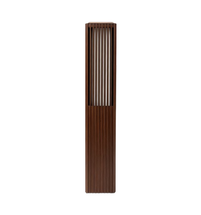 FYRON Bollard hagelampe, Coffee - E27, 61 cm, IP54 utendørs, pullert