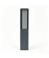 FYRON Bollard hagelampe, Grå - E27, 61 cm, IP54 utendørs, pullert